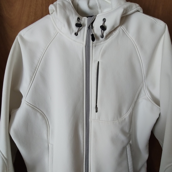 Soft shell hooded jacket. Size large - Picture 6 of 11